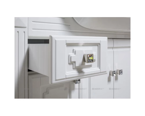 Тумба белый 122 см Aquanet Фредерика 00182009