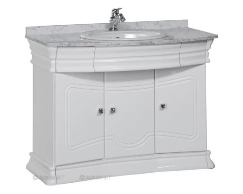 Тумба белый 110 см Aquanet Греция 00171545