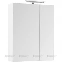 Зеркальный шкаф 70x87,3 см L белый Aquanet 00202088