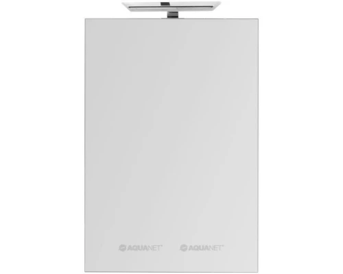 Зеркальный шкаф 60x87,3 см с белый R Aquanet Йорк 00202087