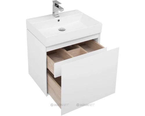 Тумба белый 59,5 см Aquanet Йорк 00202094