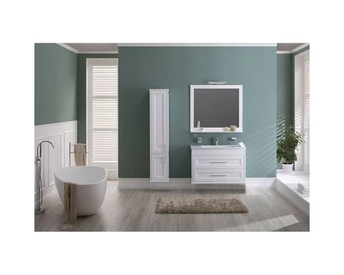 Пенал подвесной белый матовый L Aquanet Бостон 00209680