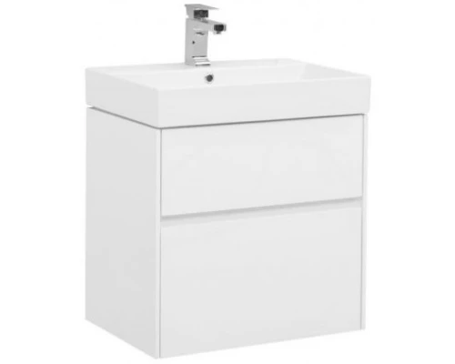 Тумба белый глянец 59,5 см Aquanet Бруклин 00203958