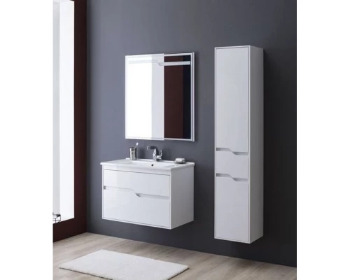 Пенал подвесной белый глянец R Aquanet Модена 00196967