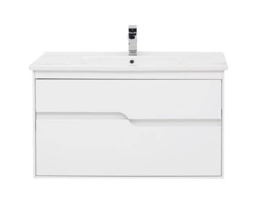 Тумба белый глянец 97 см Aquanet Модена 00198489