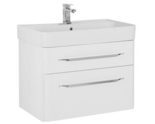 Тумба белый глянец 78,7 см Aquanet Виченца 00196963