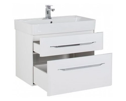 Тумба белый глянец 78,7 см Aquanet Виченца 00196963