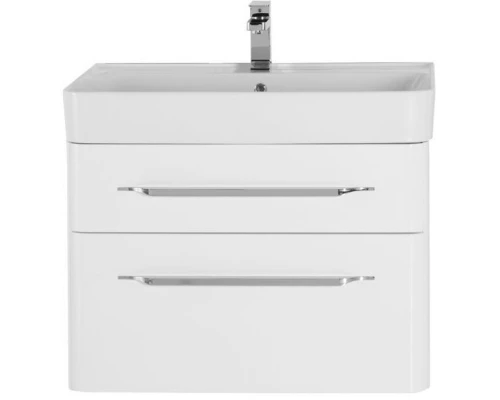 Тумба белый глянец 78,7 см Aquanet Виченца 00196963