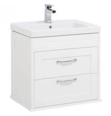 Тумба белый глянец 66,2 см Aquanet Денвер 00199210