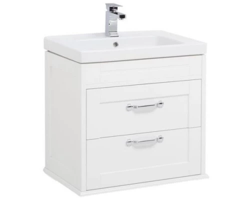 Тумба белый глянец 66,2 см Aquanet Денвер 00199210