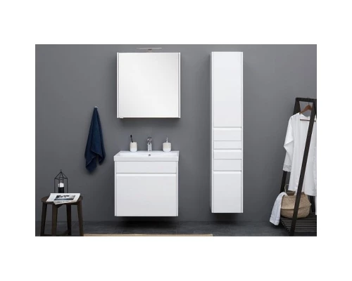 Тумба белый глянец 69 см Aquanet Палермо 00203938