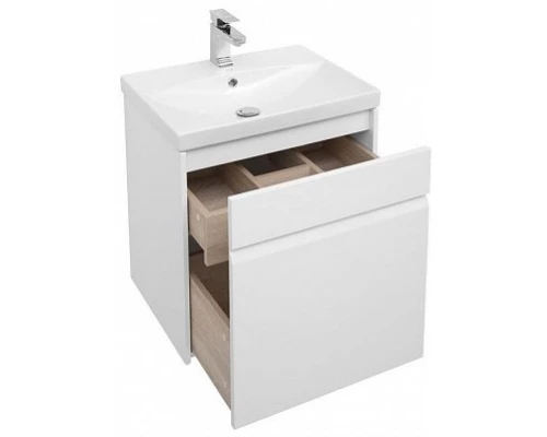 Тумба белый глянец 59 см Aquanet Палермо 00203934