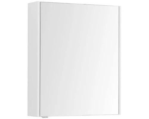 Зеркальный шкаф 59x75 см белый глянец R Aquanet Палермо 00203939