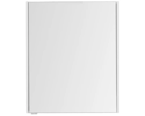 Зеркальный шкаф 59x75 см белый глянец R Aquanet Палермо 00203939