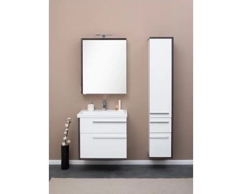 Пенал подвесной эвкалипт мистери/белый глянец R Aquanet Фостер 00202062