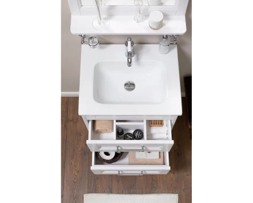 Тумба белый ясень 60,2 см Aquanet Бостон 00206550