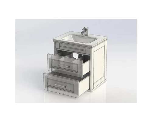 Тумба белый ясень 60,2 см Aquanet Бостон 00206550