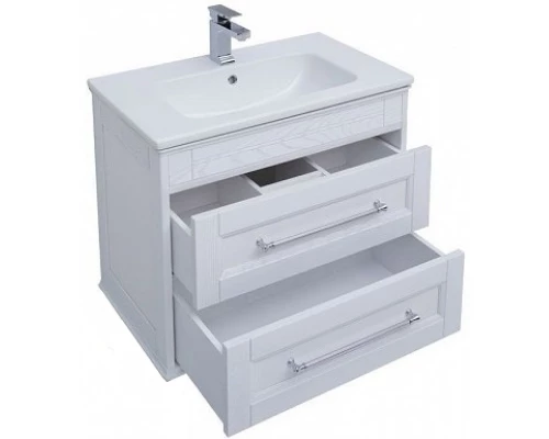 Тумба белый ясень 77 см Aquanet Бостон 00206551