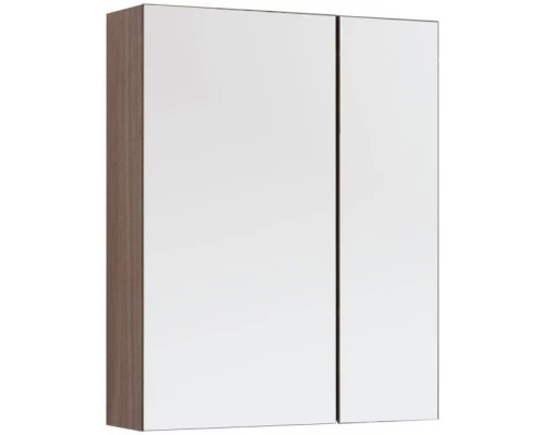 Зеркальный шкаф 70x87,3 см орех L Aquanet Нью-Йорк 00203952