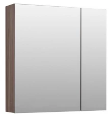 Зеркальный шкаф 85x87,3 см орех L Aquanet Нью-Йорк 00203954