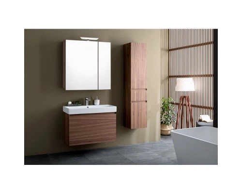 Зеркальный шкаф 85x87,3 см орех L Aquanet Нью-Йорк 00203954