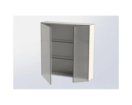 Зеркальный шкаф 85x87,3 см орех L Aquanet Нью-Йорк 00203954