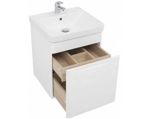 Тумба белый глянец 48,8 см Aquanet София 00201745