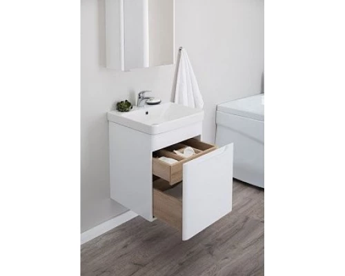 Тумба белый глянец 48,8 см Aquanet София 00201745