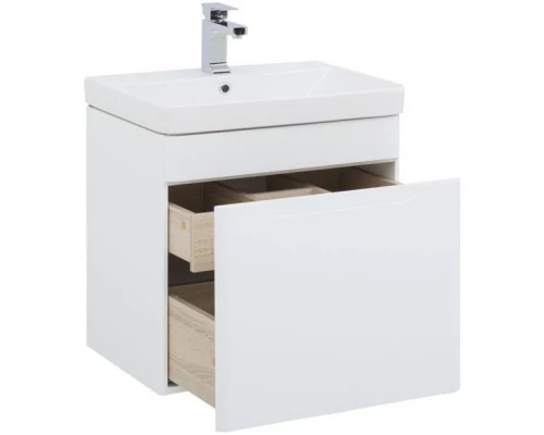 Тумба белый глянец 59 см Aquanet София 00196956