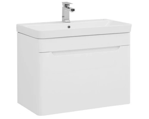 Тумба белый глянец 78,5 см Aquanet София 00199869