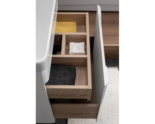 Тумба белый глянец 78,5 см Aquanet София 00199869