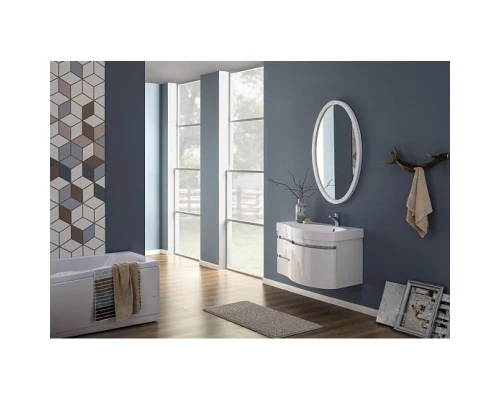 Зеркало 70x110 см белый глянец Aquanet Опера 00169607