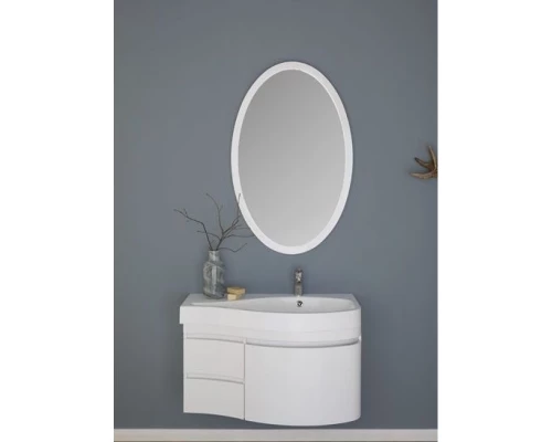 Зеркало 70x110 см белый глянец Aquanet Опера 00169607