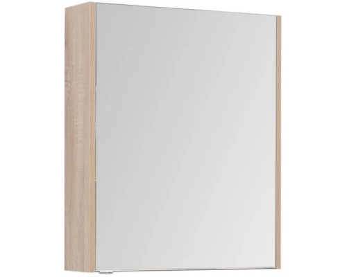 Зеркальный шкаф 62,2x75 см дуб сонома R Aquanet Остин 00201733
