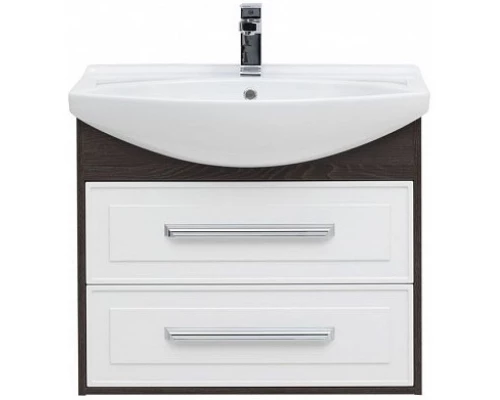 Тумба белый глянец/дуб кантербери 72,5 см Aquanet Остин 00201730