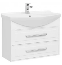 Тумба белый глянец 82,5 см Aquanet Остин 00203918