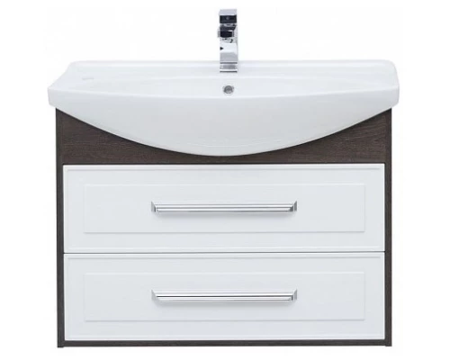 Тумба белый глянец/дуб кантербери 82,5 см Aquanet Остин 00200908