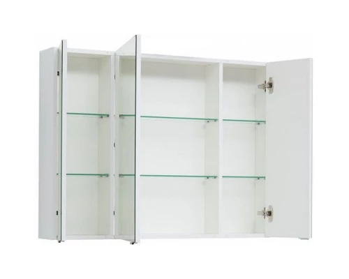 Зеркальный шкаф 100,5x75 см белый глянец Aquanet Остин 00203928