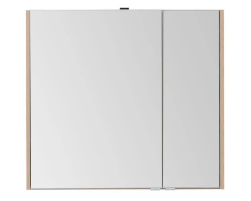 Зеркальный шкаф 82,5x75 см дуб сонома L Aquanet Остин 00201729