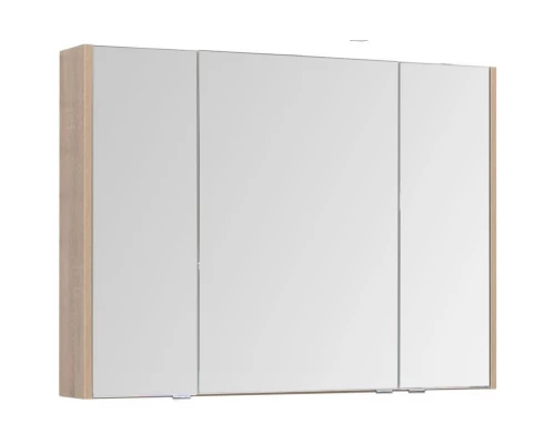 Зеркальный шкаф 100,5x75 см дуб сонома Aquanet Остин 00201728