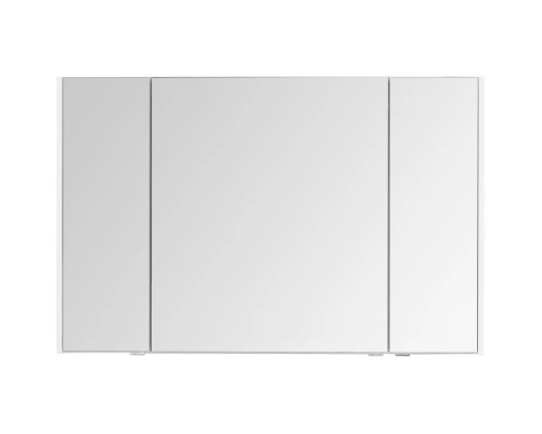 Зеркальный шкаф 116x75 см белый глянец Aquanet Остин 00203926
