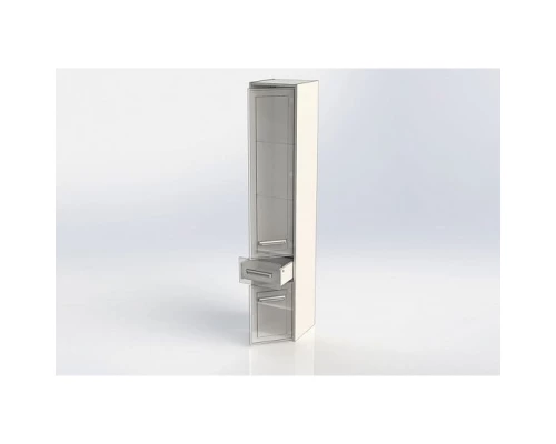 Пенал подвесной белый глянец R Aquanet Остин 00203930