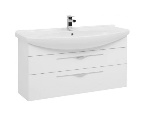 Тумба белый глянец 116 см Aquanet Ирвин 00203975