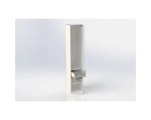 Пенал подвесной белый глянец L Aquanet Ирвин 00205912