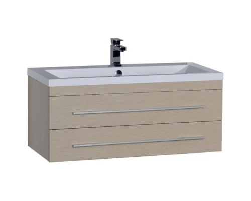 Тумба светлый дуб 99,2 см Aquanet Нота 00171497