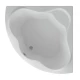 Акриловая ванна 135x135 см Aquatek Галатея GAL135-0000004