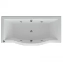 Акриловая гидромассажная ванна 180x90 см пневматическое управление плоские форсунки Aquatek Гелиос Акриловая гидромассажная ванна 180x90 см пневматическое управление плоские форсунки Aquatek Гелиос