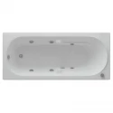 Акриловая гидромассажная ванна 170x75 см пневматическое управление плоские форсунки Aquatek Лея Акриловая гидромассажная ванна 170x75 см пневматическое управление плоские форсунки Aquatek Лея