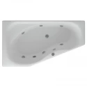 Акриловая гидромассажная ванна 170x95 см левая пневматическое управление премиум форсунки Aquatek Медея Акриловая гидромассажная ванна 170x95 см левая пневматическое управление премиум форсунки Aquatek Медея
