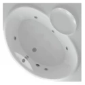 Акриловая гидромассажная ванна 150x150 см пневматическое управление премиум форсунки Aquatek Эпсилон Акриловая гидромассажная ванна 150x150 см пневматическое управление премиум форсунки Aquatek Эпсилон